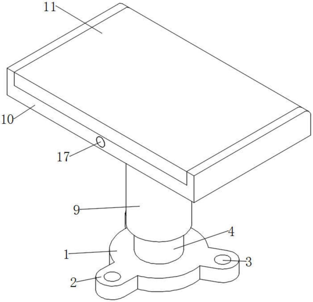 一種建筑工程施工用模板支撐裝置的制作方法