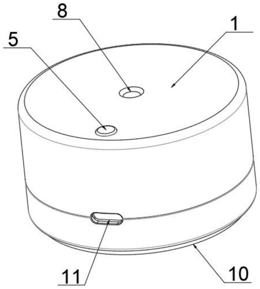 一種發(fā)熱式精油霧化結(jié)構(gòu)的制作方法