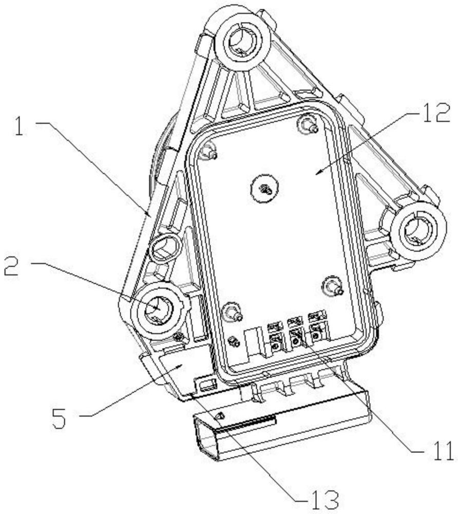 一種高密封性電機(jī)位置傳感器結(jié)構(gòu)的制作方法