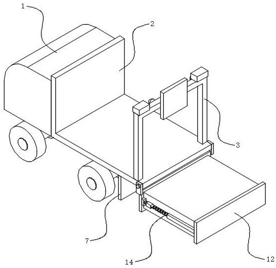 一種具有闖入預警設備提醒的防撞緩沖車的制作方法