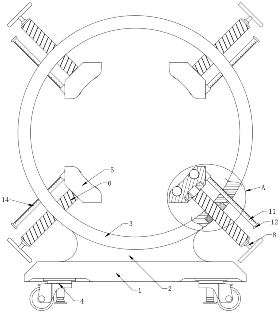 一種工程車輛主軸用裝夾結(jié)構(gòu)的制作方法