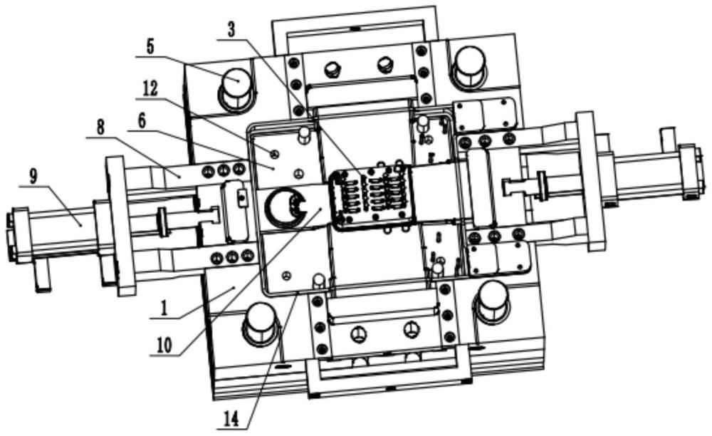 新能源汽車加熱芯體真空壓鑄模具的制作方法