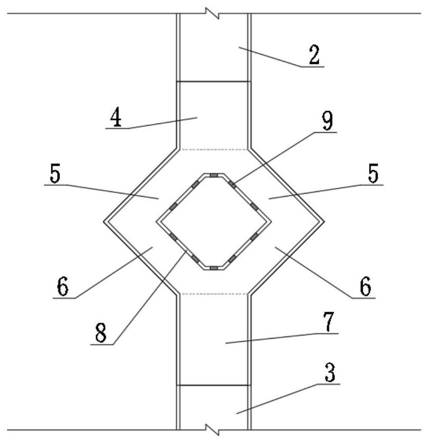 一種邊坡分流對沖消能排水結構及系統(tǒng)的制作方法