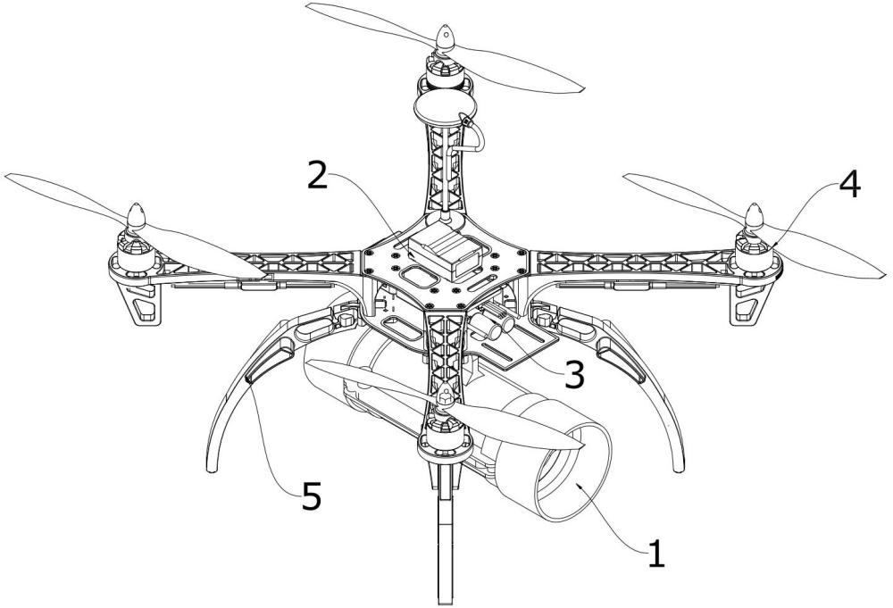 一種投彈式高層建筑用消防無人機的制作方法