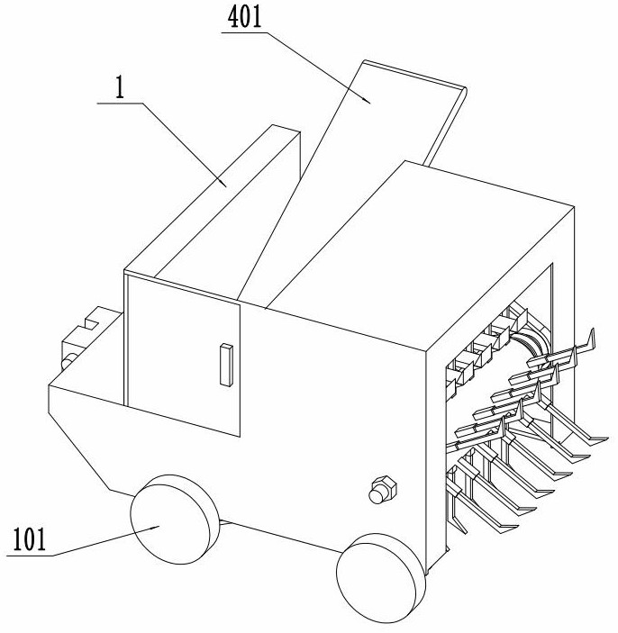 一種農(nóng)業(yè)用秸稈收集機(jī)的制作方法