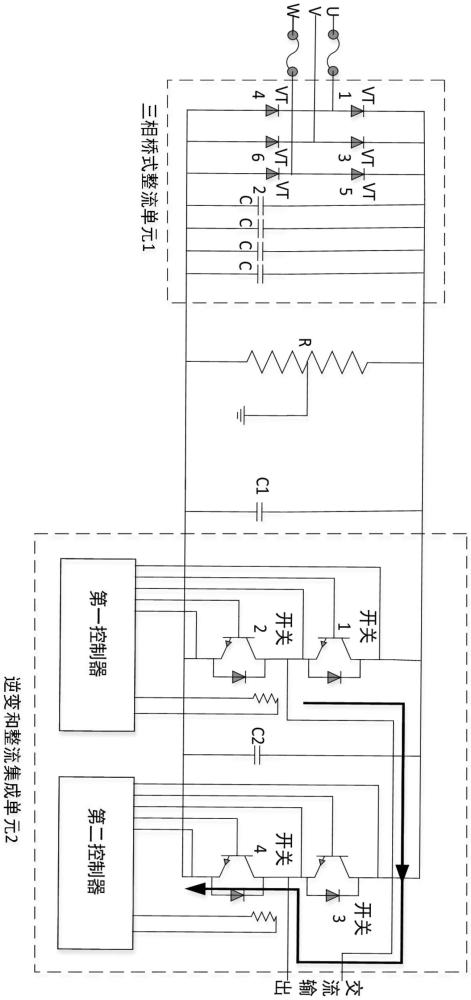 一種可控逆變輸出的橋式整流功率模塊的制作方法