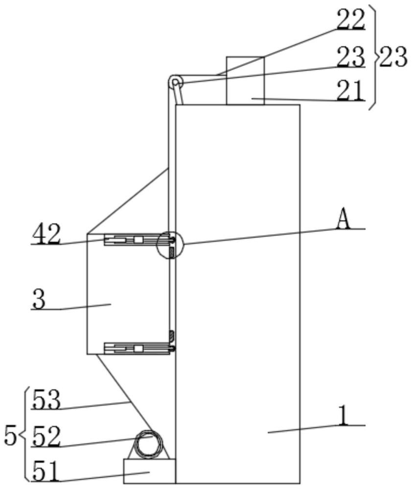 一種建筑外墻施工安全保護(hù)裝置的制作方法