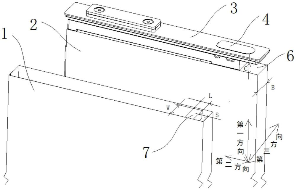 一種電池極組固定結(jié)構和電池的制作方法