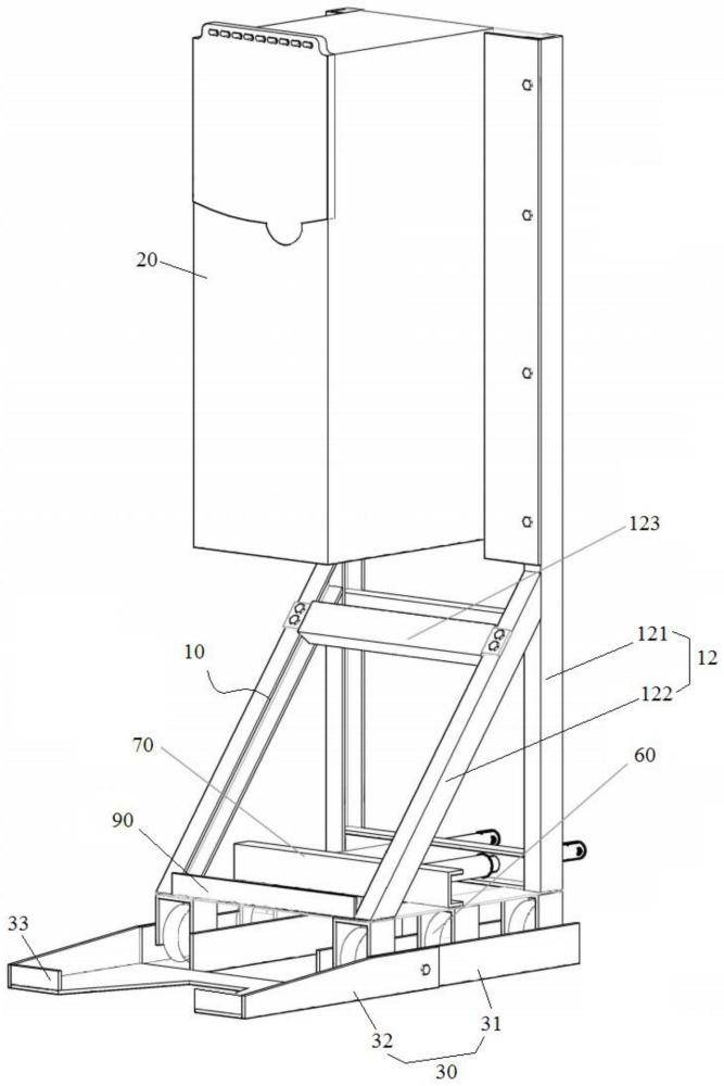 變頻器支架及變頻器機(jī)柜的制作方法