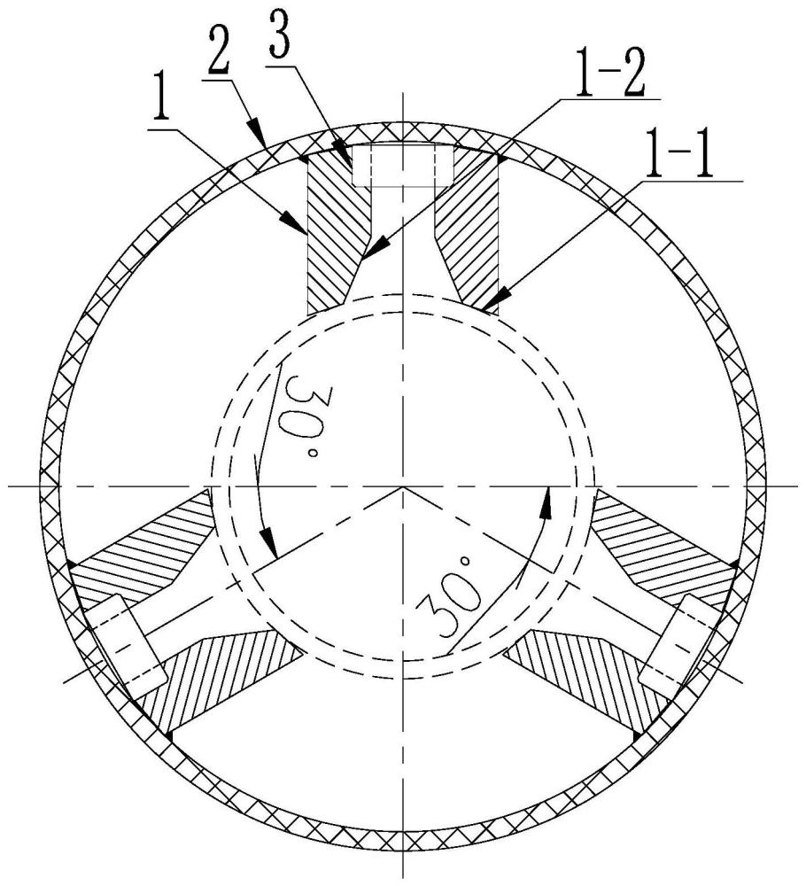 一種滑動支架式雙壁管制作工裝的制作方法