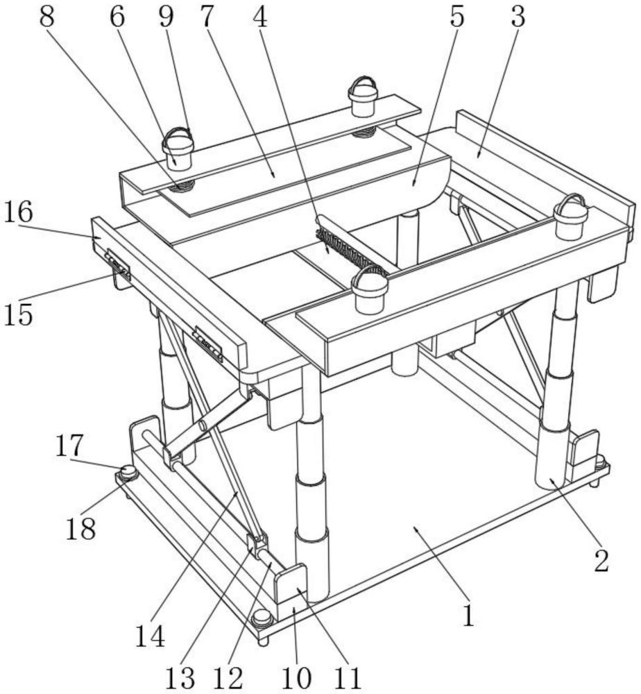 一種建筑施工模板支架的制作方法