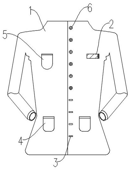 一種多功能阻燃防寒勞保工作服的制作方法