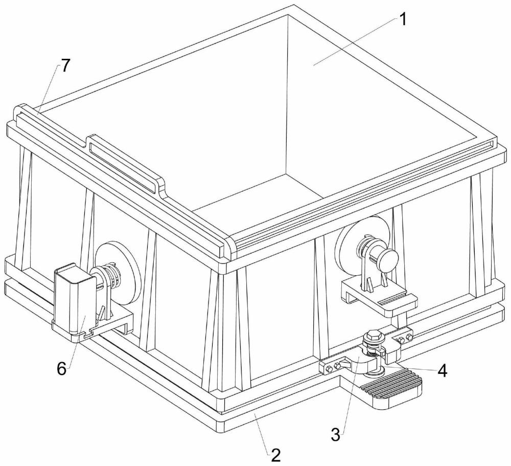 一種市政建筑施工的混凝土試塊盒的制作方法