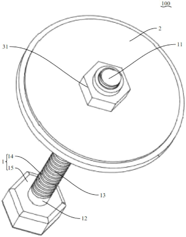 用于汽車孔邊異物檢查的檢具的制作方法