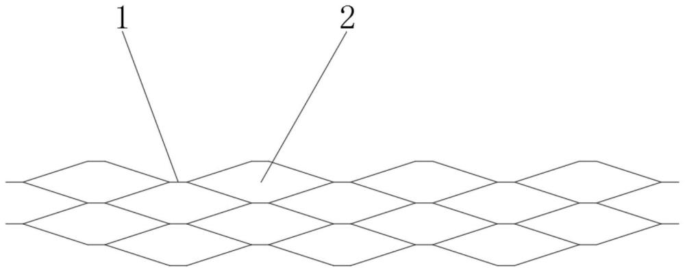 一種三角矩形土工格室的制作方法