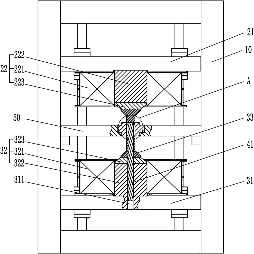 一種全電動(dòng)輻射環(huán)磁場(chǎng)成型壓機(jī)的制作方法