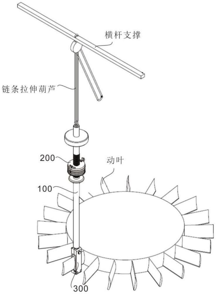 一種壓氣機一級動葉拆卸工具的制作方法