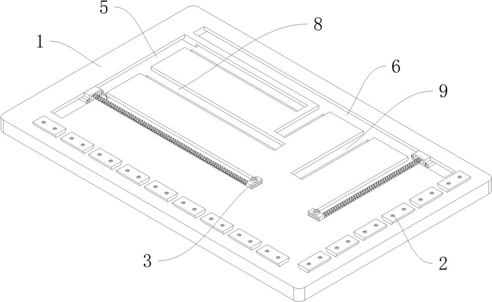 一種PCB電路板加工用定位夾持裝置的制作方法