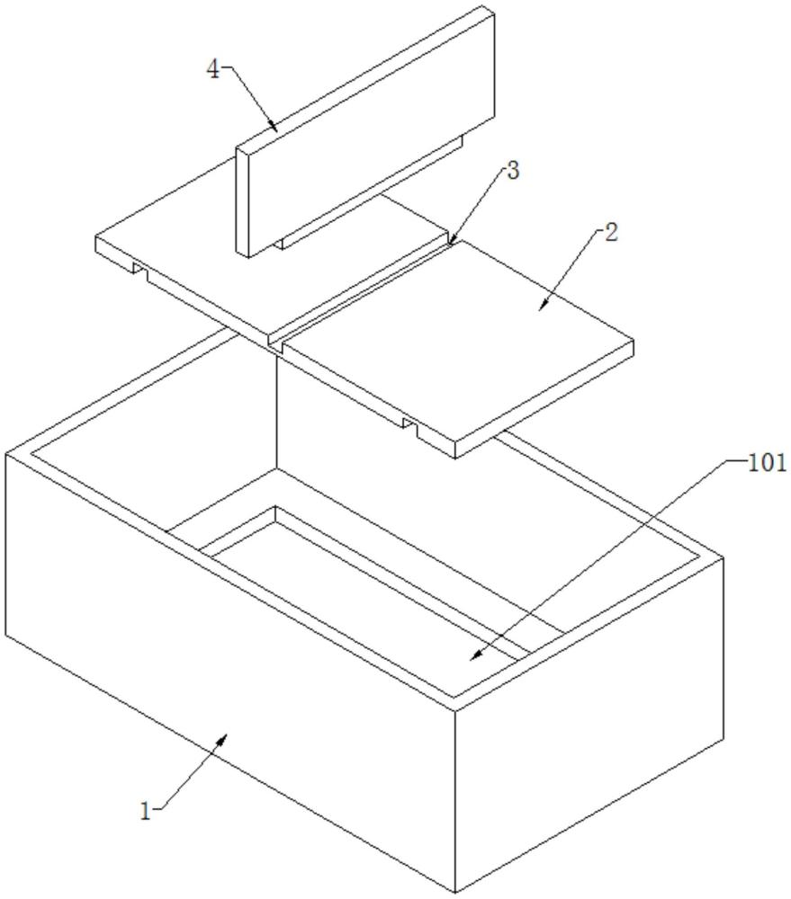 一種放置空間可調(diào)的泡沫箱的制作方法