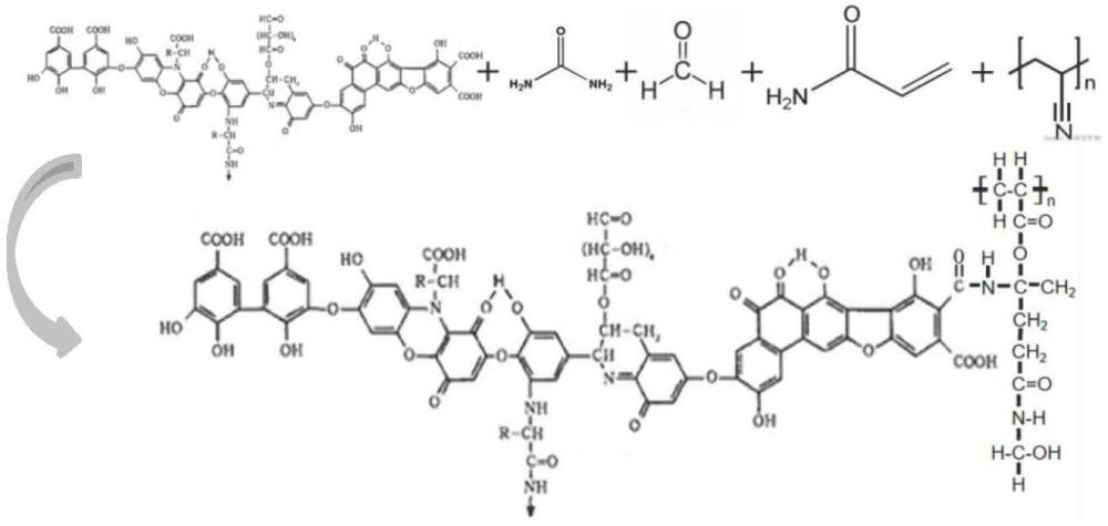 一種腐植酸鉀接枝縮聚物Graft HA-K Polymer的制備方法及其應(yīng)用