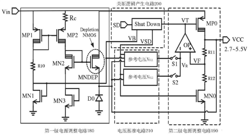 一種用于電源管理芯片的功率防倒灌器件的制作方法