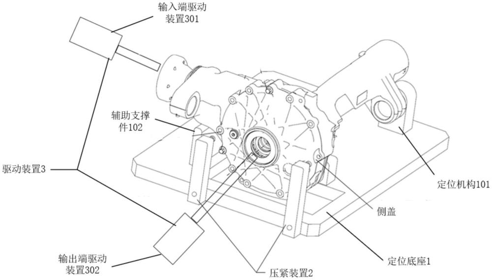 主減速器總成的接觸區(qū)檢測系統(tǒng)、方法、設(shè)備及存儲介質(zhì)與流程