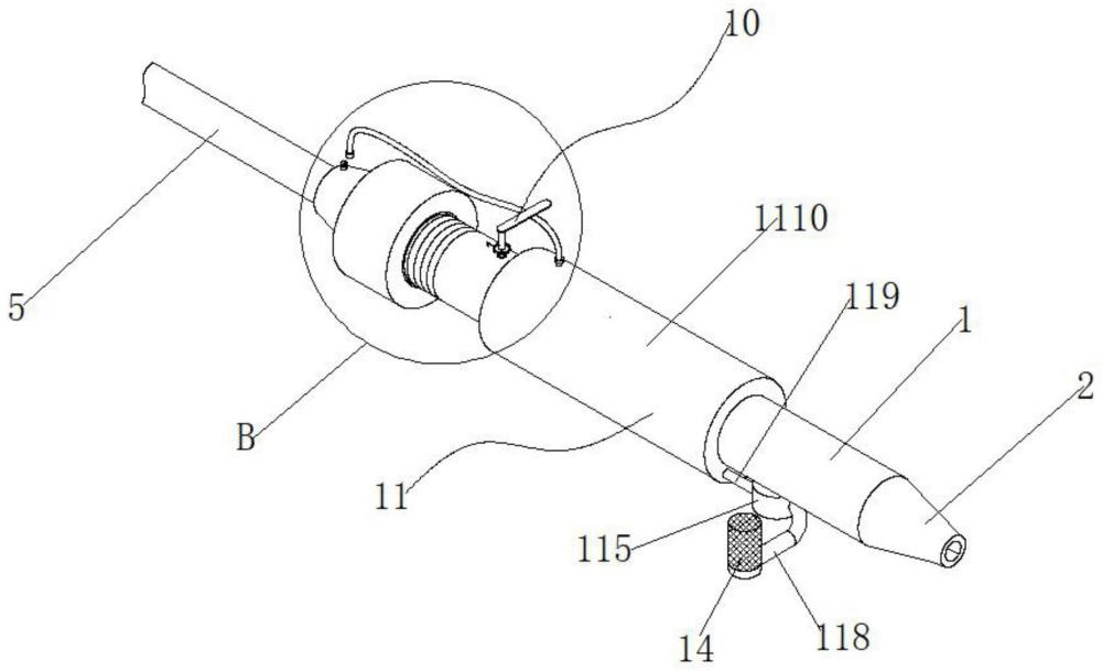 自助洗車機高壓水槍組件的制作方法