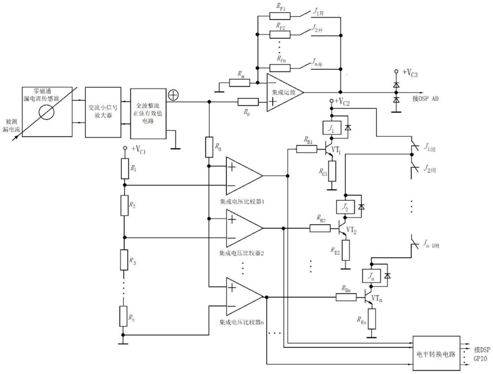 電機(jī)絕緣漏電流分段變?cè)鲆娣糯箅娐芳皽y(cè)量方法與流程