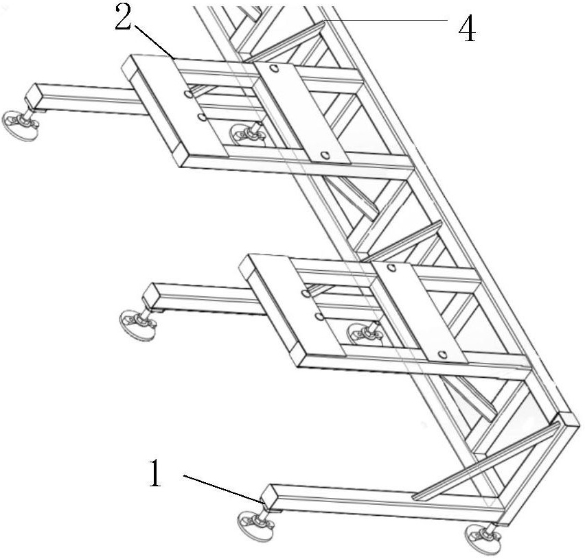 一種用于裝載板件載具的載具暫存架的制作方法