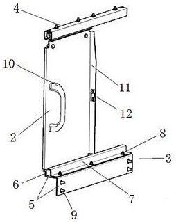 一種滑動開關(guān)門及工程機械車的制作方法