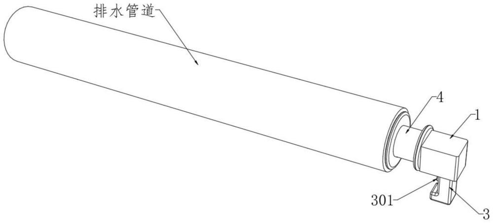 一種市政工程排水管道疏通裝置的制作方法