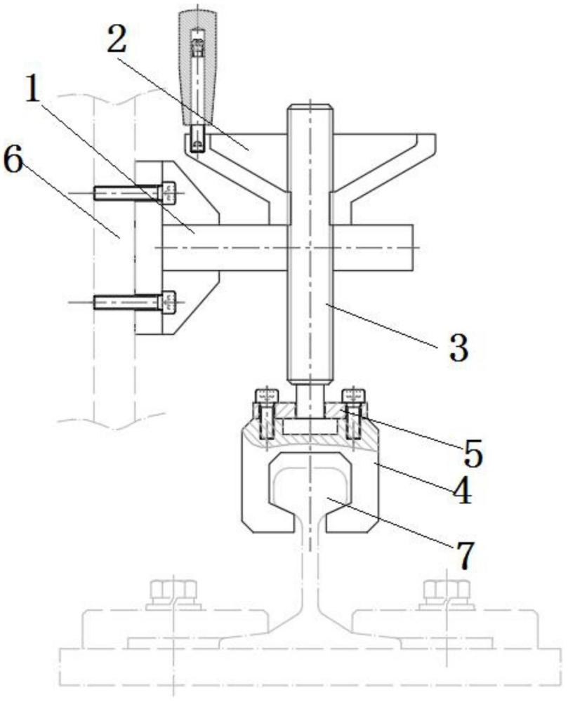 一種移動車鎖緊機構(gòu)的制作方法