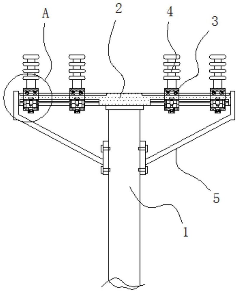 一種架空多線路杠頂支架的制作方法