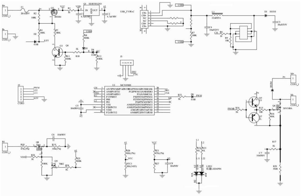 一種單片機(jī)模擬升壓的電路的制作方法