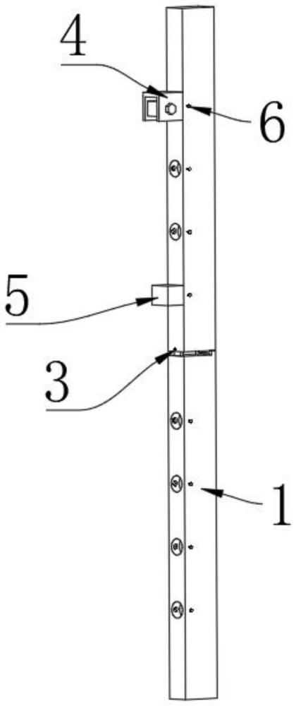 一種具有調(diào)直輔助裝置的水準(zhǔn)尺的制作方法