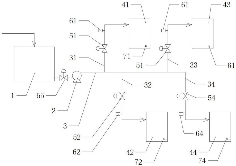 黑液蒸發(fā)輕污冷凝水循環(huán)再利用系統(tǒng)的制作方法