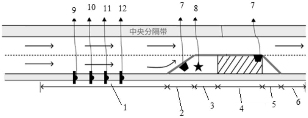 一種高速公路改擴建作業(yè)區(qū)交通安全風(fēng)險管控系統(tǒng)的制作方法