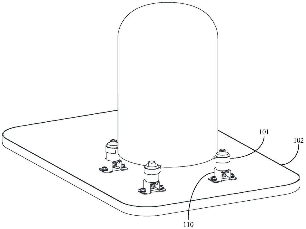 空調(diào)器的壓縮機(jī)支撐組件的制作方法