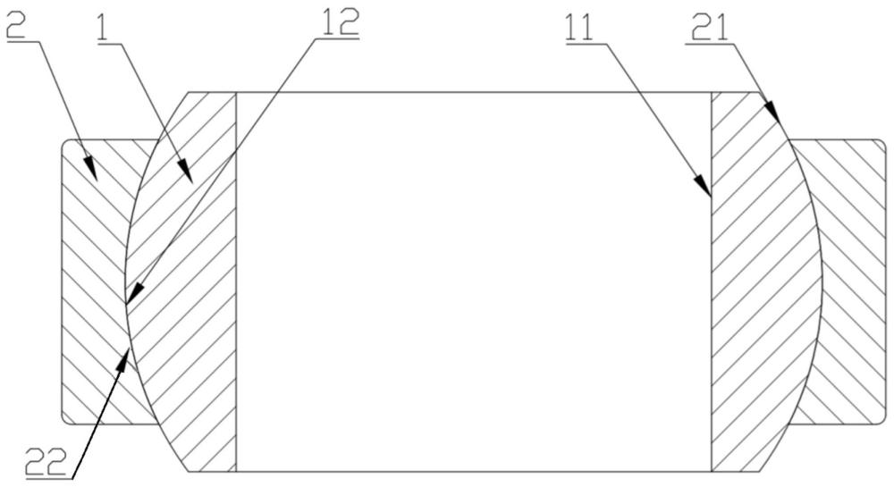 一種陶瓷關(guān)節(jié)軸承和制備方法