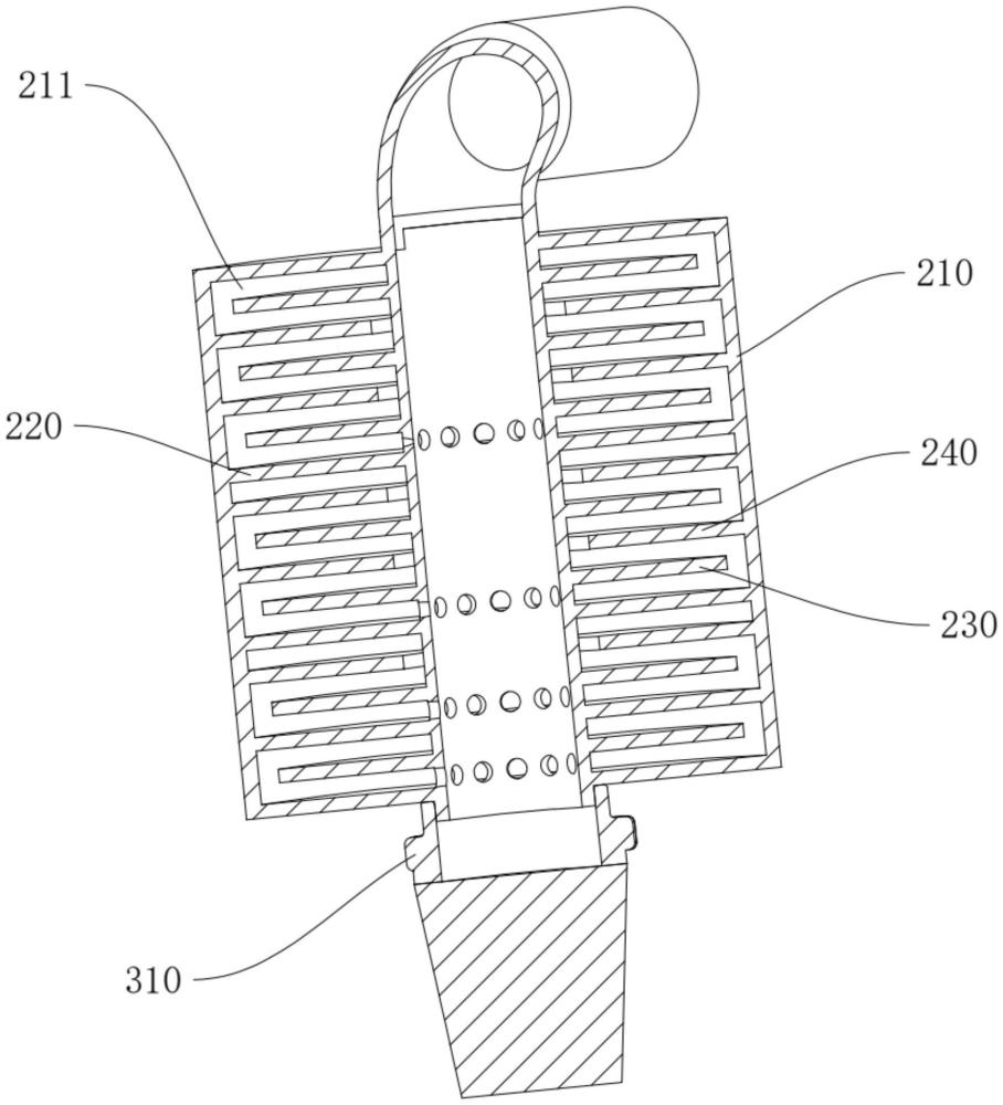 一種空壓機(jī)泄氣消聲器及空壓機(jī)的制作方法