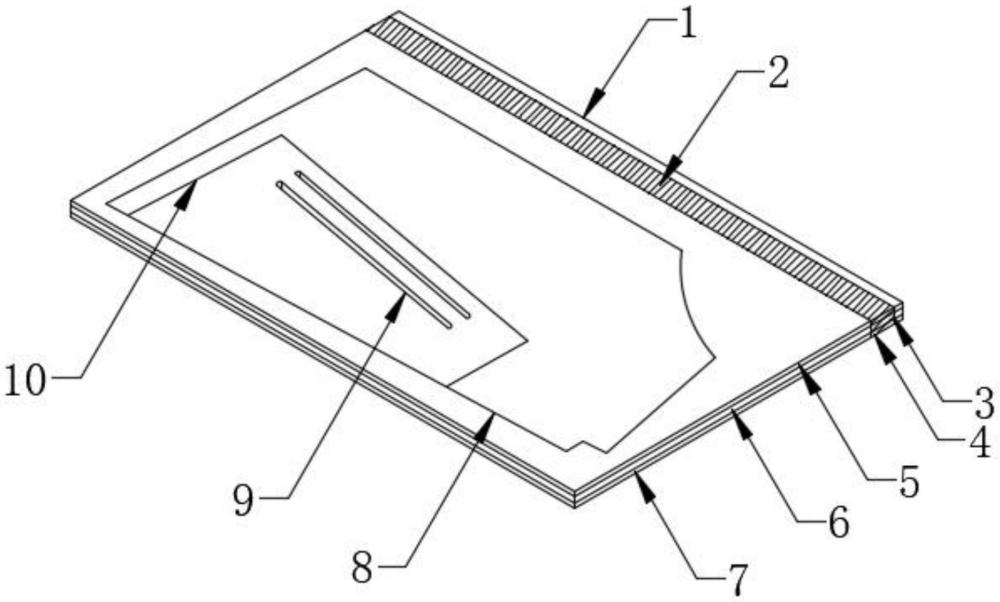 用于牛仔褲開單唇袋模具的制作方法