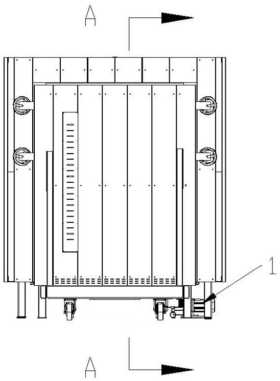 一種無軌式電動臺車爐的制作方法