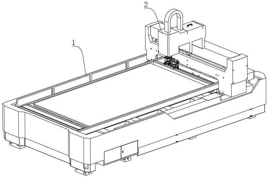 一種鋼結(jié)構(gòu)英文標(biāo)牌加工用激光切割裝置及操作方法與流程