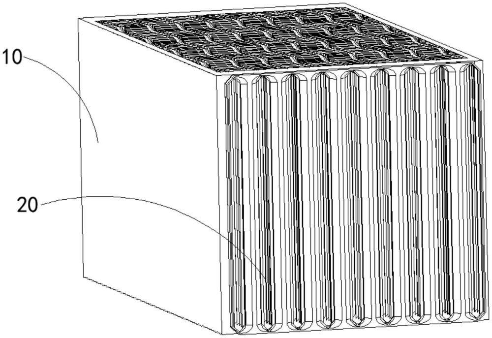 一種金屬3D打印的冷凝器散熱結(jié)構(gòu)的制作方法