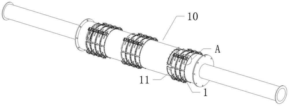 一種管道式污泥電破壁振動(dòng)結(jié)構(gòu)的制作方法