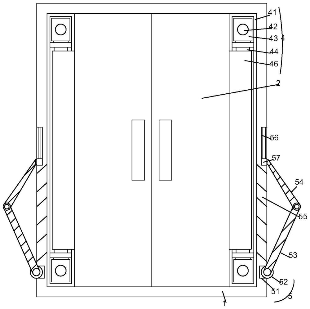 一種電力開關(guān)柜用防潮結(jié)構(gòu)的制作方法