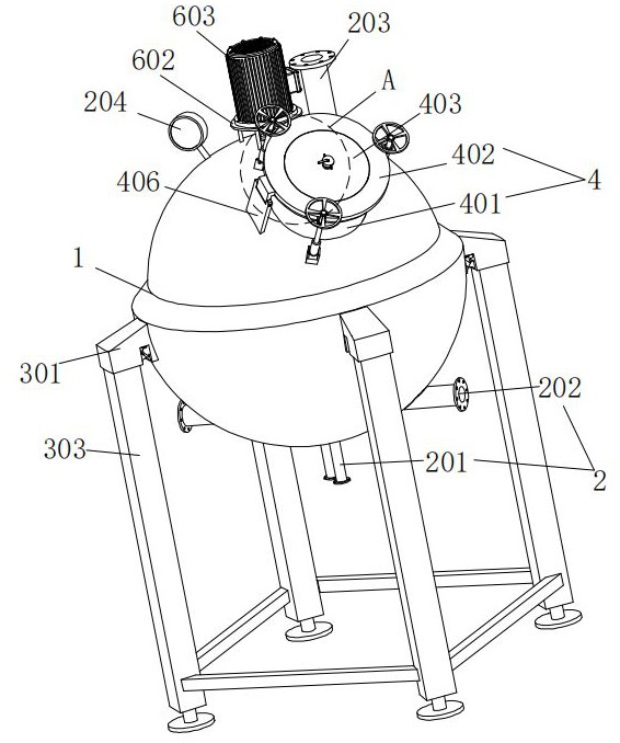 一種球形真空干燥器的制作方法