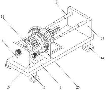 一種電動(dòng)機(jī)定子加工用打磨機(jī)的制作方法