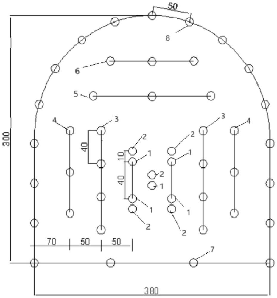 一種小斷面隧洞長短直眼組合掏槽爆破裝藥結(jié)構(gòu)的制作方法