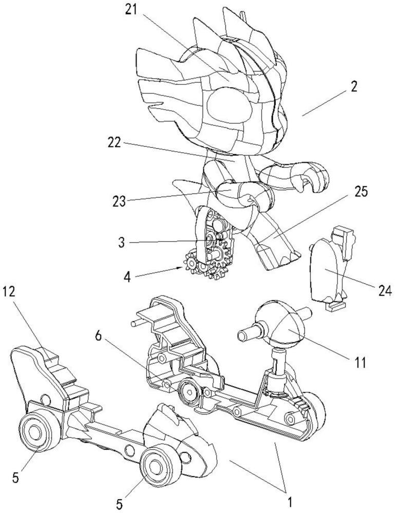 一種玩具滑板車的制作方法